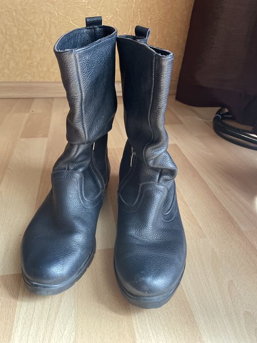 Чоботи  Fashion натуральна шкіра  додемисезонні