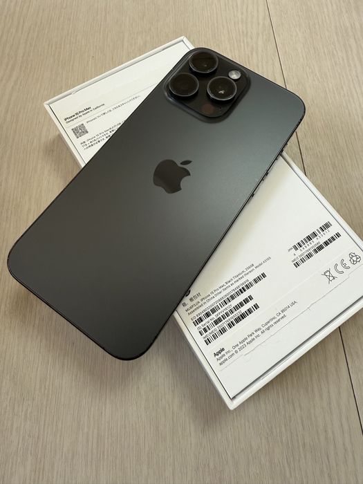 iPhone 15proMax 256GB black