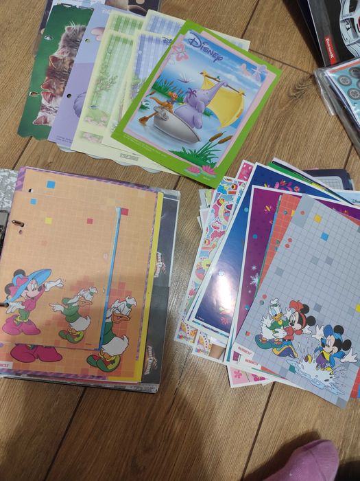 Bardzo duży zestaw karteczek