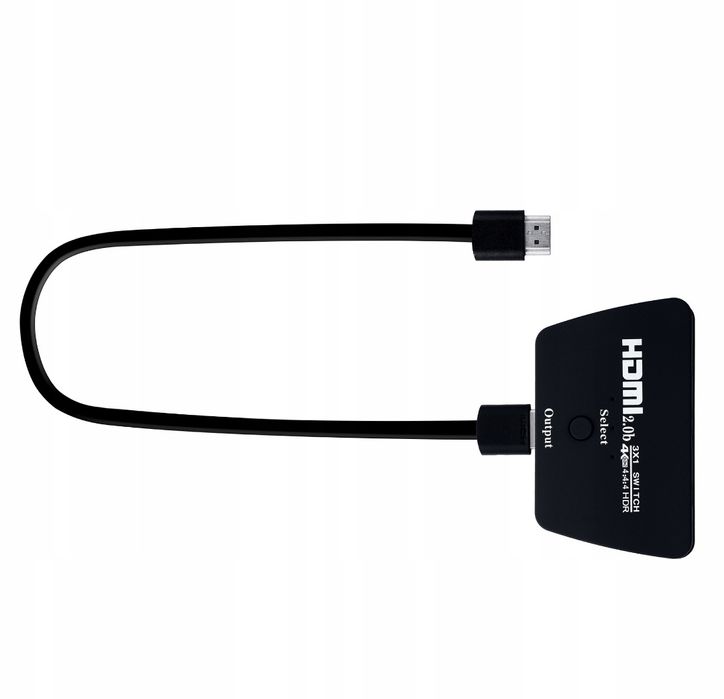 Switch  HDMI 3x1 Przełącznik UHD 4K HDCP 2.2 HDR
