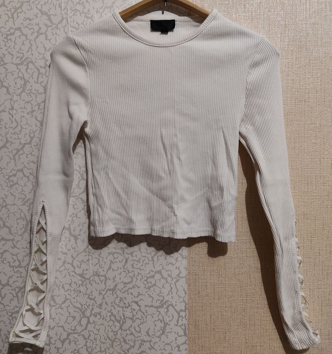 Укорочений лонг в рубчик