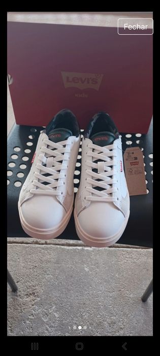 Sapatilhas Levi's Bryson White Khaki N36