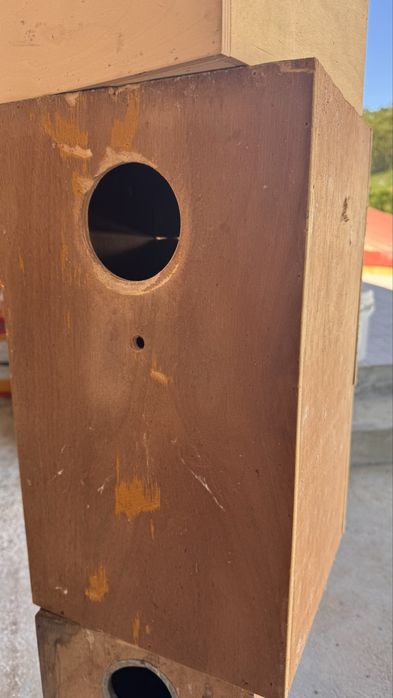 Ninhos para aves de medio porte