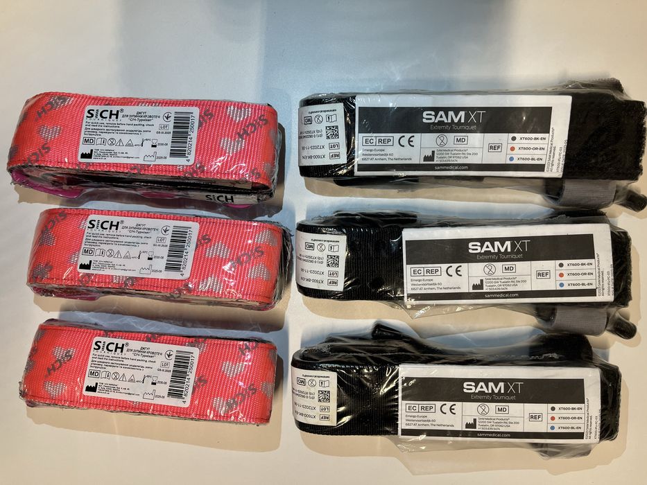 Кровоспинний джгут sich турнікет рожевий