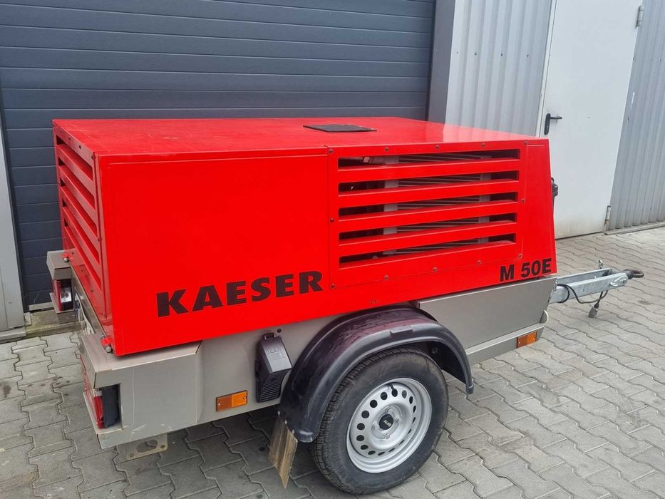 Kaeser M50E M46E 5m3/min 25kW elektryczny mobilny piaskowanie
