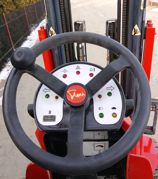 Wózek Widłowy Flexi Gas LPG Widlak Triplex Udźwig 2 t Wysokość 420 cm