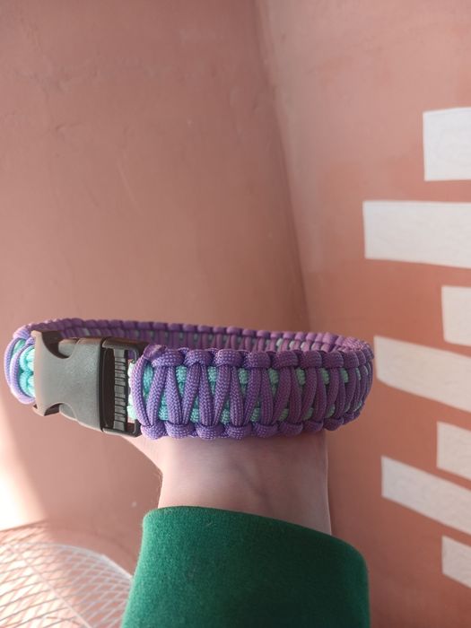 Нашийник для собак з паракорду