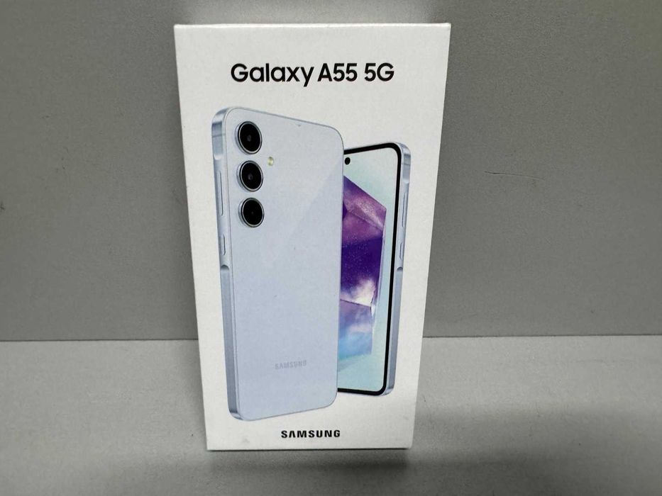 Samsung A55 5G (SM-A556E/DS)  8/256 ice blue Новий!