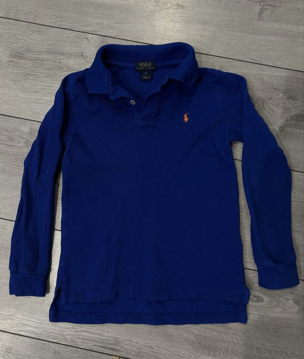 Дитячий лонгслів поло Polo Ralph Lauren (6)