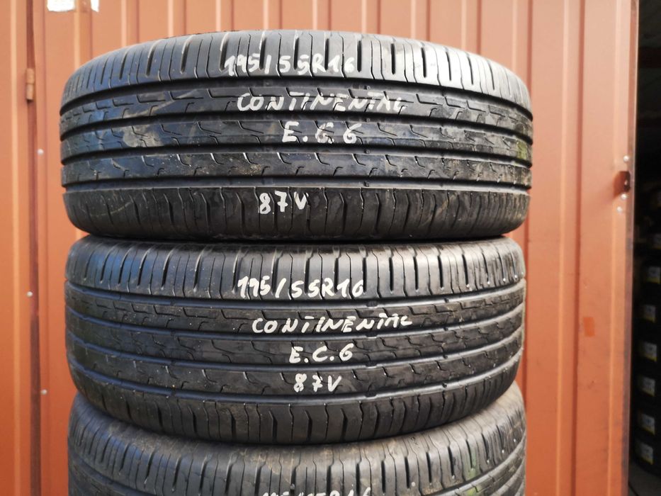 195/55 R16 87H i V - Continental Eco Contact 6 (7 sztuk)