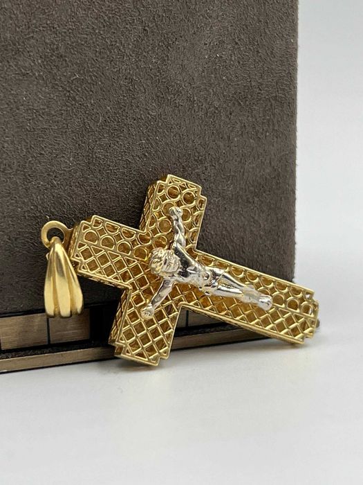 Złote krzyżyk 14K 5.08g