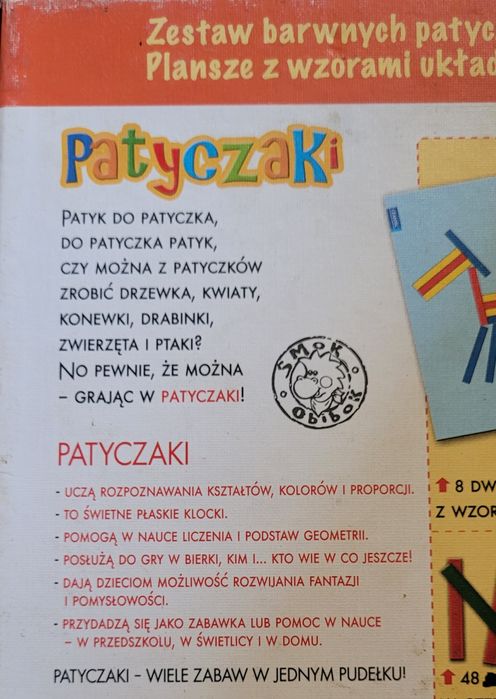 Gra dla dzieci Patyczaki Granna