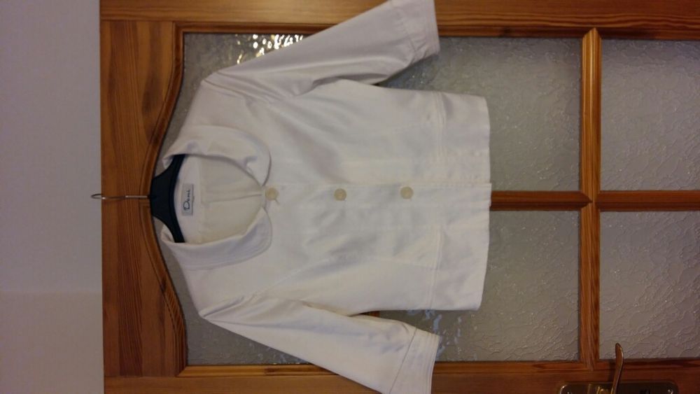 Źakiet biały 38 elegancki