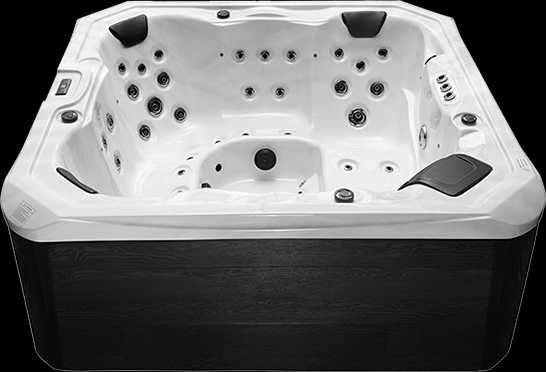 Jacuzzi ogrodowe wanna z hydromasażem SPA 6 os.