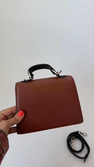 Сумка шкіряна Verbena Trapeze S