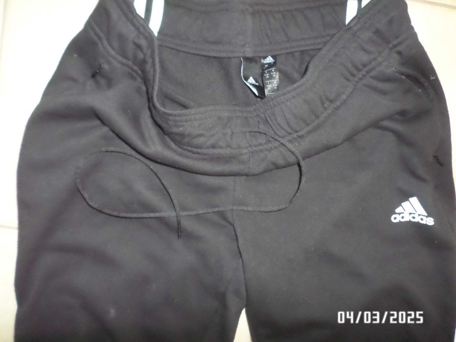 firmowe damskie spodnie dresowe -Adidas-S-36/38
