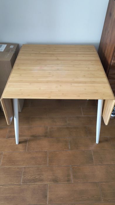 Mesa de cozinha bambu