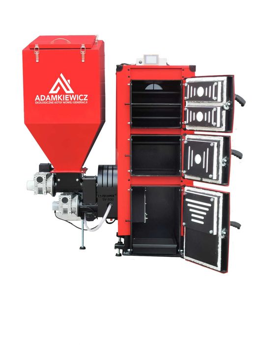 Kocioł piec na PELLET EKOGROSZEK Adamkiewicz 5 KLASA 10-48 kW