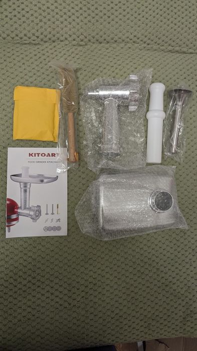 KitchenAid 5KSMMGA насадка-м'ясорубка для міксера, нова