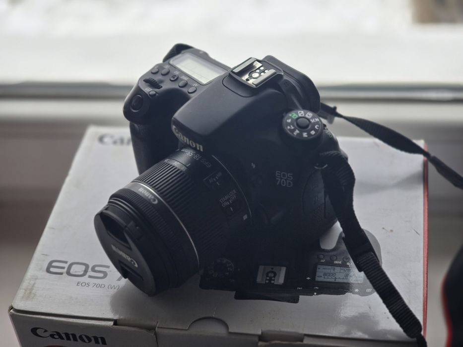 Canon EOS 70D +18-55 +Helios 44