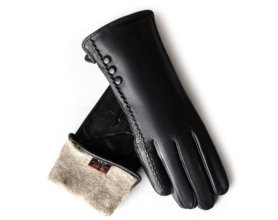 Шкіряні жіночі перчатки