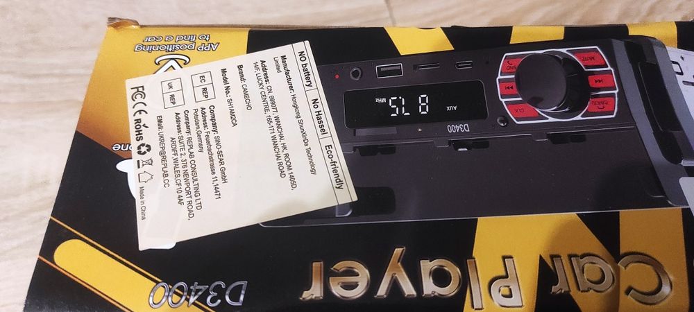 Radio z uchwytem na telefon