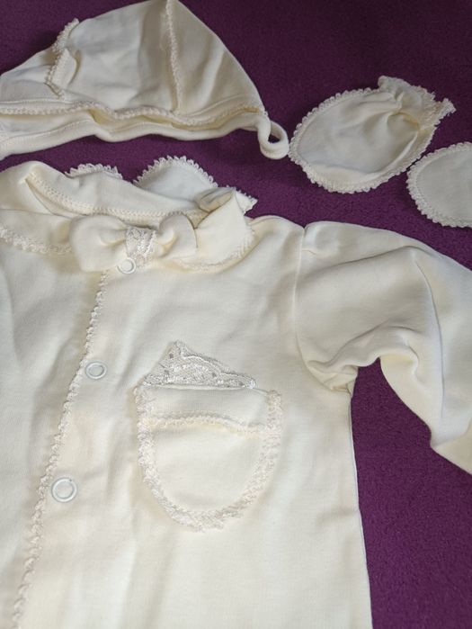 Конверт-одияло + бодик на выписку