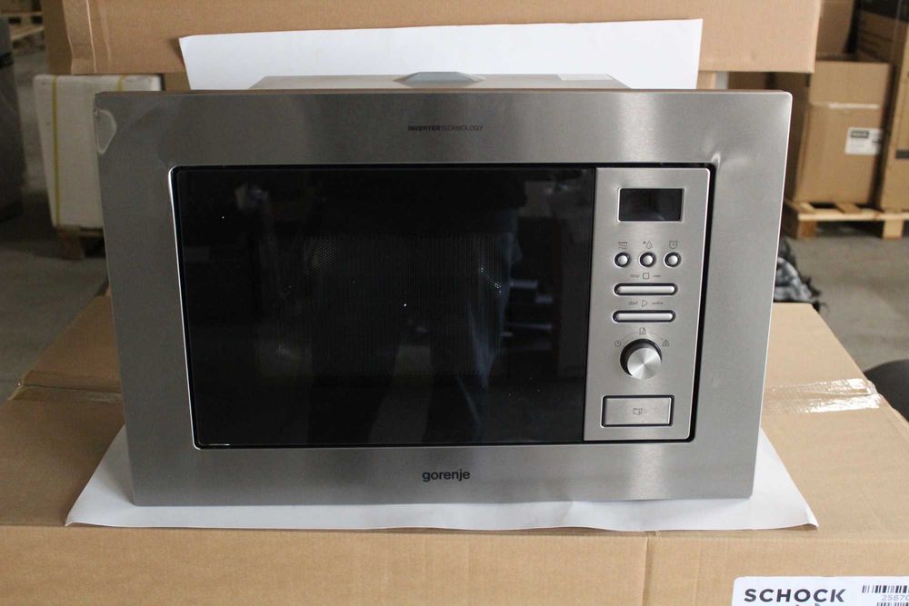 Kuchenka mikrofalowa do zabudowy Gorenje BMI201AG1X Outlet/Grill 1000W/Funkcja AquaClean/AUTO menu/2 lata gwarancji