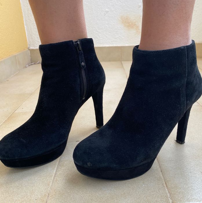 Botas Rockport camurça preto 37