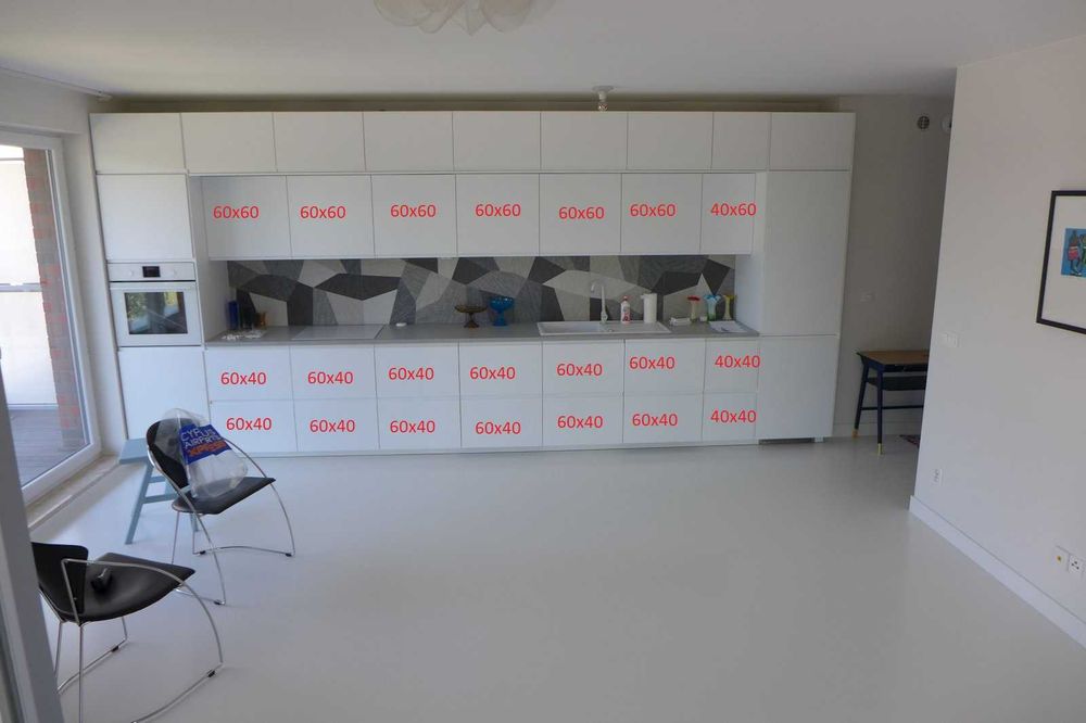 Fronty IKEA Voxtorp Biały mat
