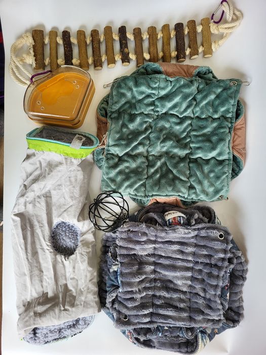 Комплект речей та клітка Ferplast Duna Space для гризунів мишей хом'як