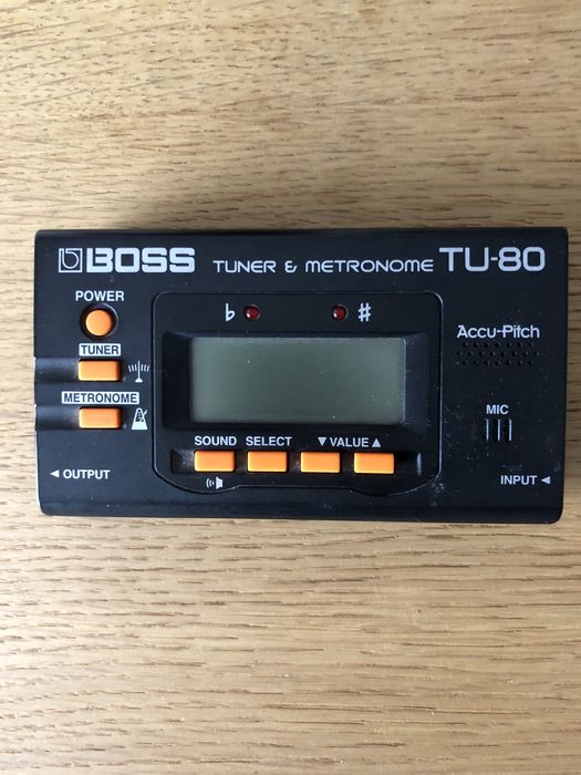 Boss Metronomo TU-80. Vendo por não precisar. Como novo.