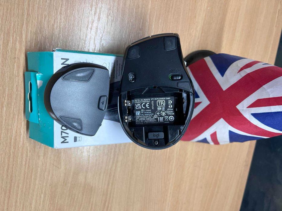 Бездротова Миша Logitech M705 Marathon Mouse Wireless Black (910-001945, 910-001963)