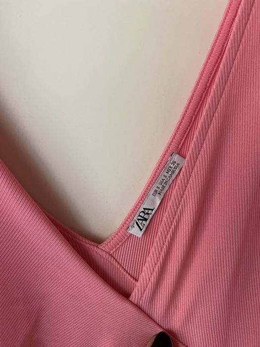 Różowa sukienka S zara