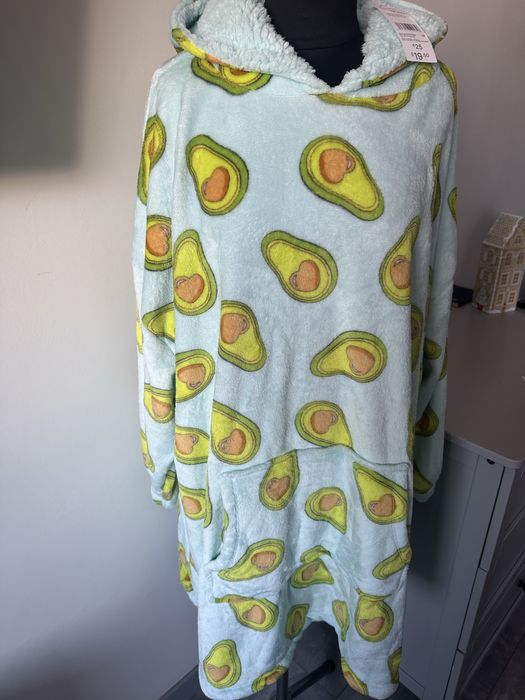 плед- худі з капюшоном