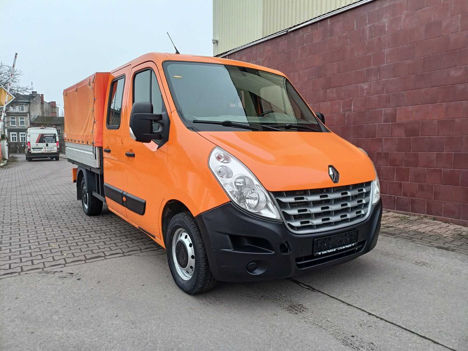 Renault Master Doka Brygadówka 7 osobowy Klimatyzacja Sprowadzony