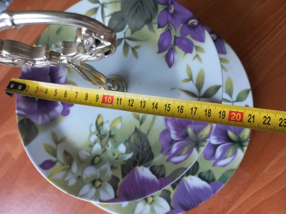 Блюдо 2-х ярусное Helios для фруктов, кексов, канфет, мафинов и др.