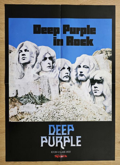 Deep Purple - Duży plakat z 2020 r. - Format A2 (ok. 40 x 55 cm) NOWY!