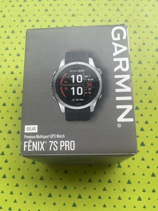 GARMIN Fēnix 7S PRO (Novo - sem uso) - Solar