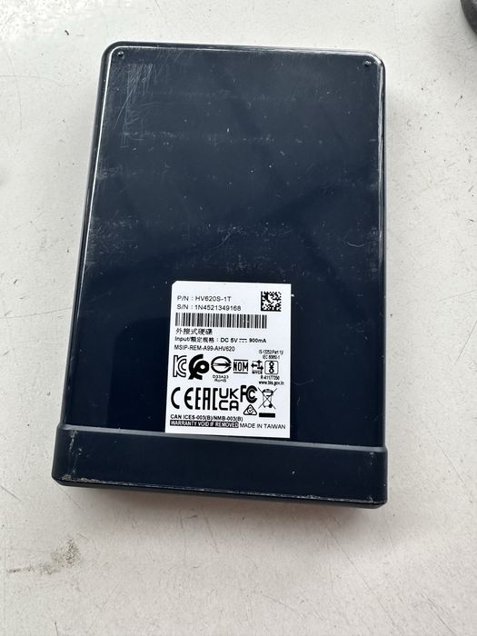 ADATA Slim 1 TB Внешний жесткий HDD