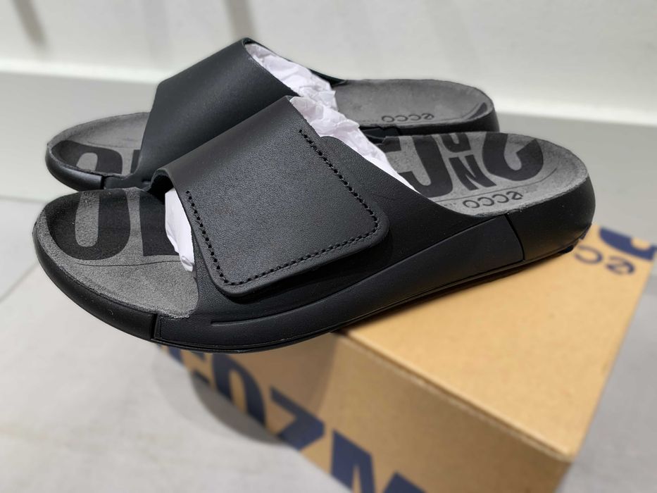 ECCO Cozmo klapki skórzane, sandały damskie, EU 40