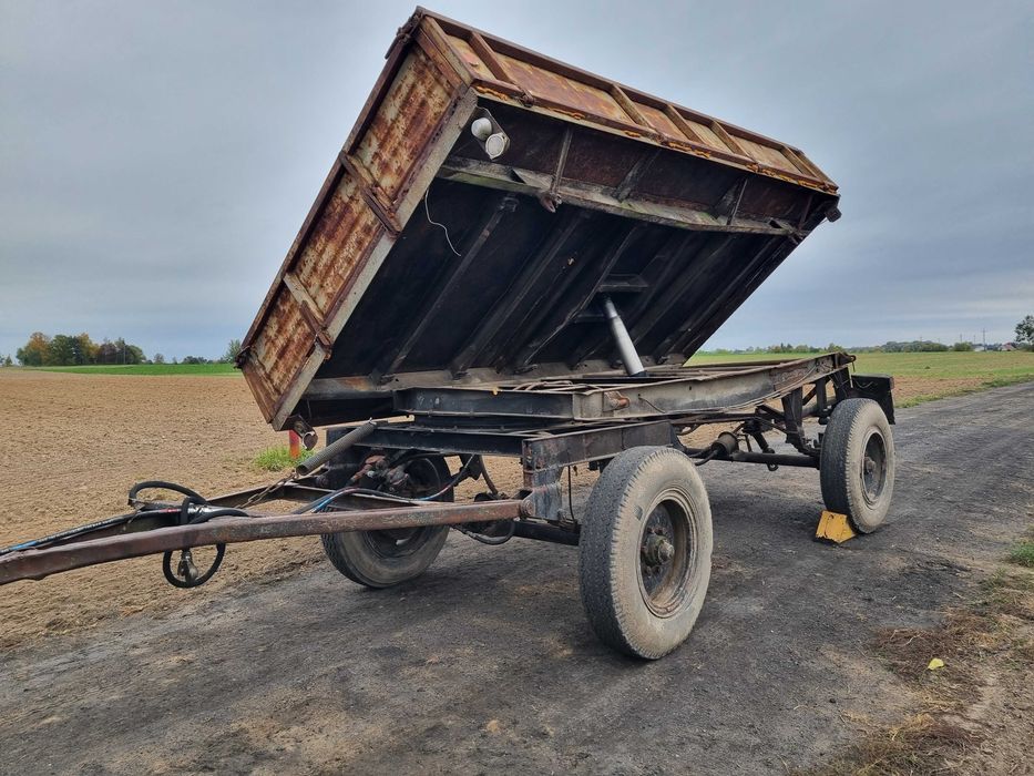 Przyczepa wywrotka autosan 4,5t D47