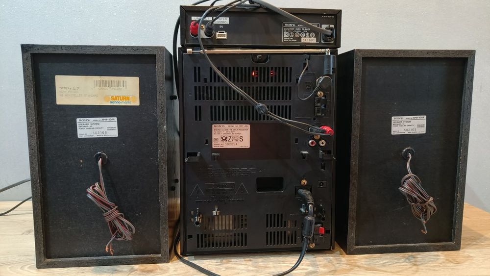 Unikatowa wieża Sony HST-404 + odtwarzacz Cd CDP-S27