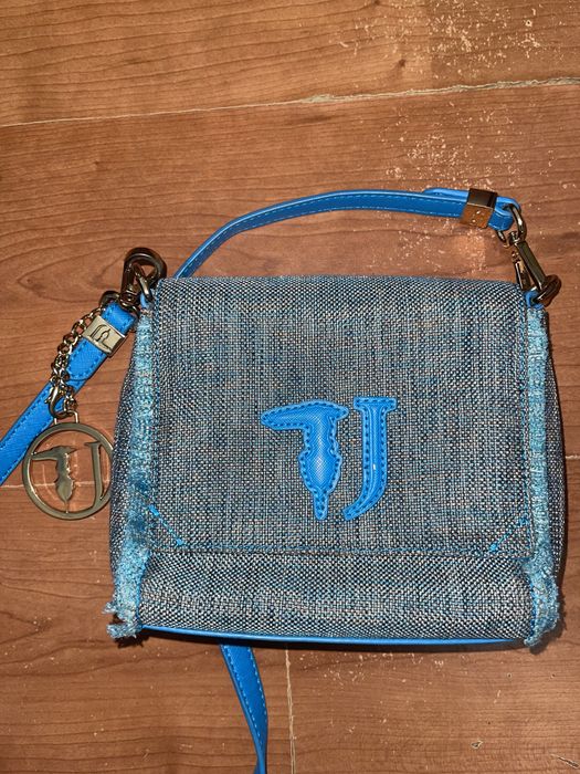 Сумка труссарди Trussardi новая синяя