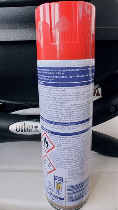 Ефективна піна розчин для грилю Weber духовок