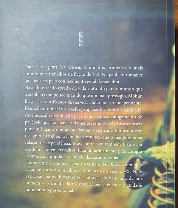 Livro: Uma casa para mr. Biswas