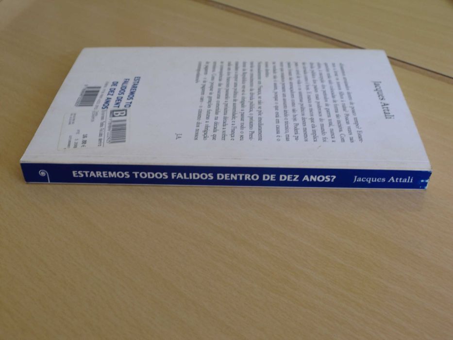 Estaremos Todos Falidos Dentro de Dez Anos? de Jacques Attali