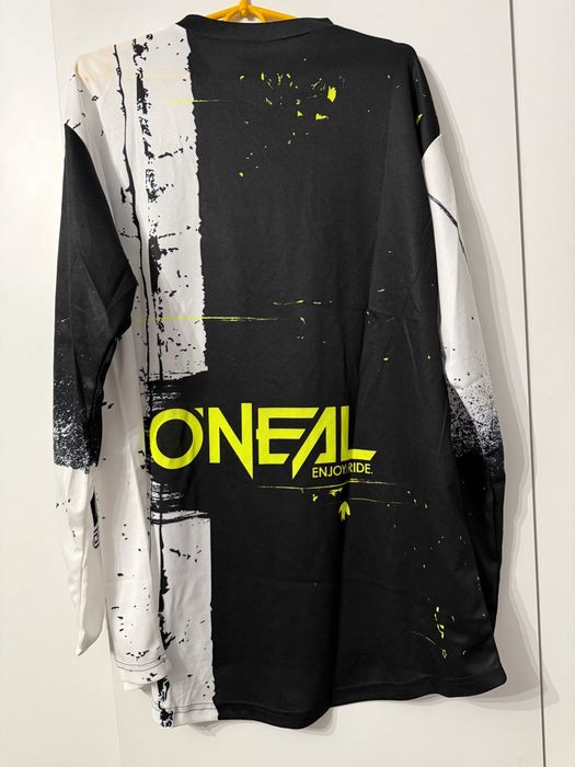 Strój Oneal Element SHRED mx(Black White Fluo)(cross,quad,enduro,mtb)