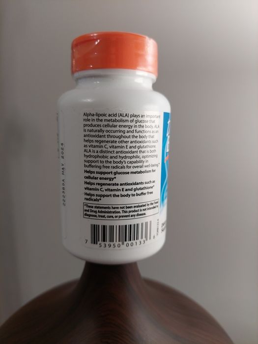 Doctor's Best Alpha-Lipoic Acid 600 мг