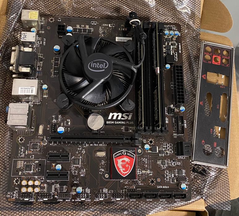 Комплект Zeon E3 1270 V3 аналог i7-4770k , 16 GB RAM DDR-3 , материнская плата MSI socket 1150